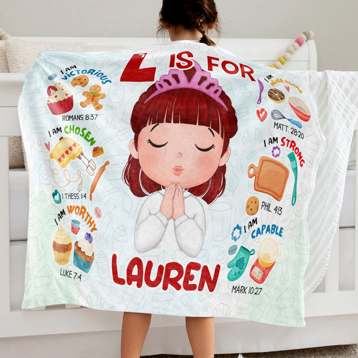 Kids Blanket - Gift For Grandkid, Kids - Trendy 2024 - Birthday, Christmas, Back To School Gifts - Dream Job - Personalized Fleece Blanket_2