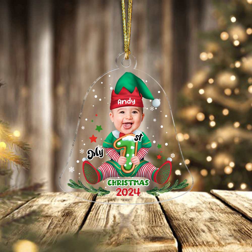 Photo Ornament Baby Photo Ornament Christmas Gifts - Main Image
