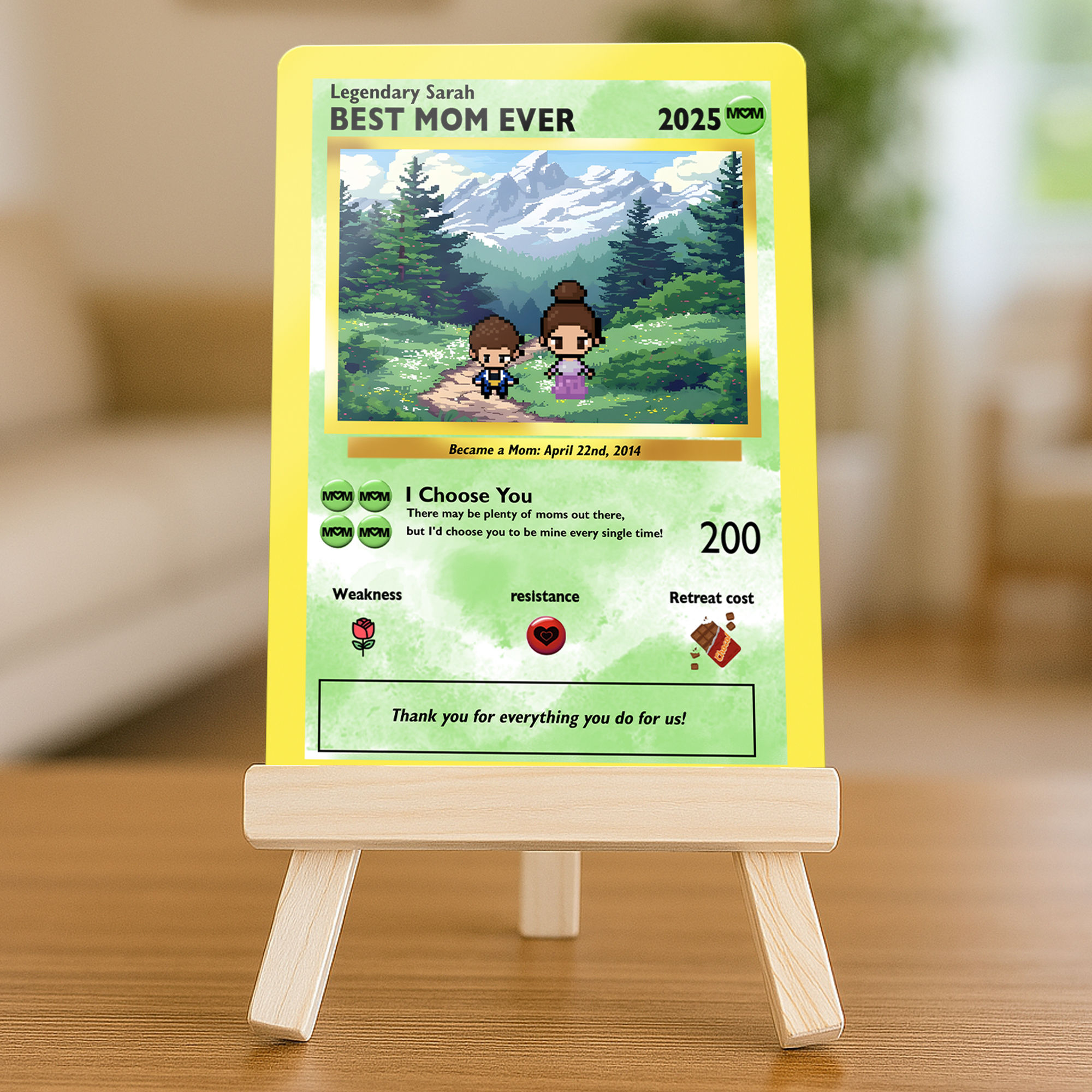 mom pokemon card Bookworm Mama main image 1
