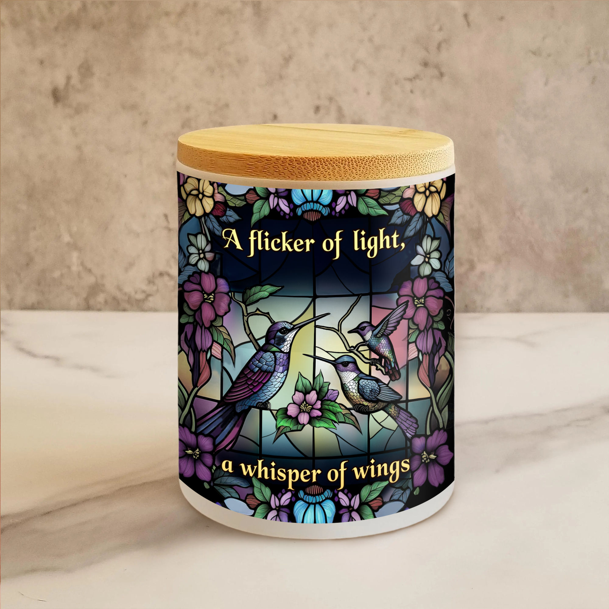 Battery Operated Tea Light Holder - Like a hummingbird, let your light ...