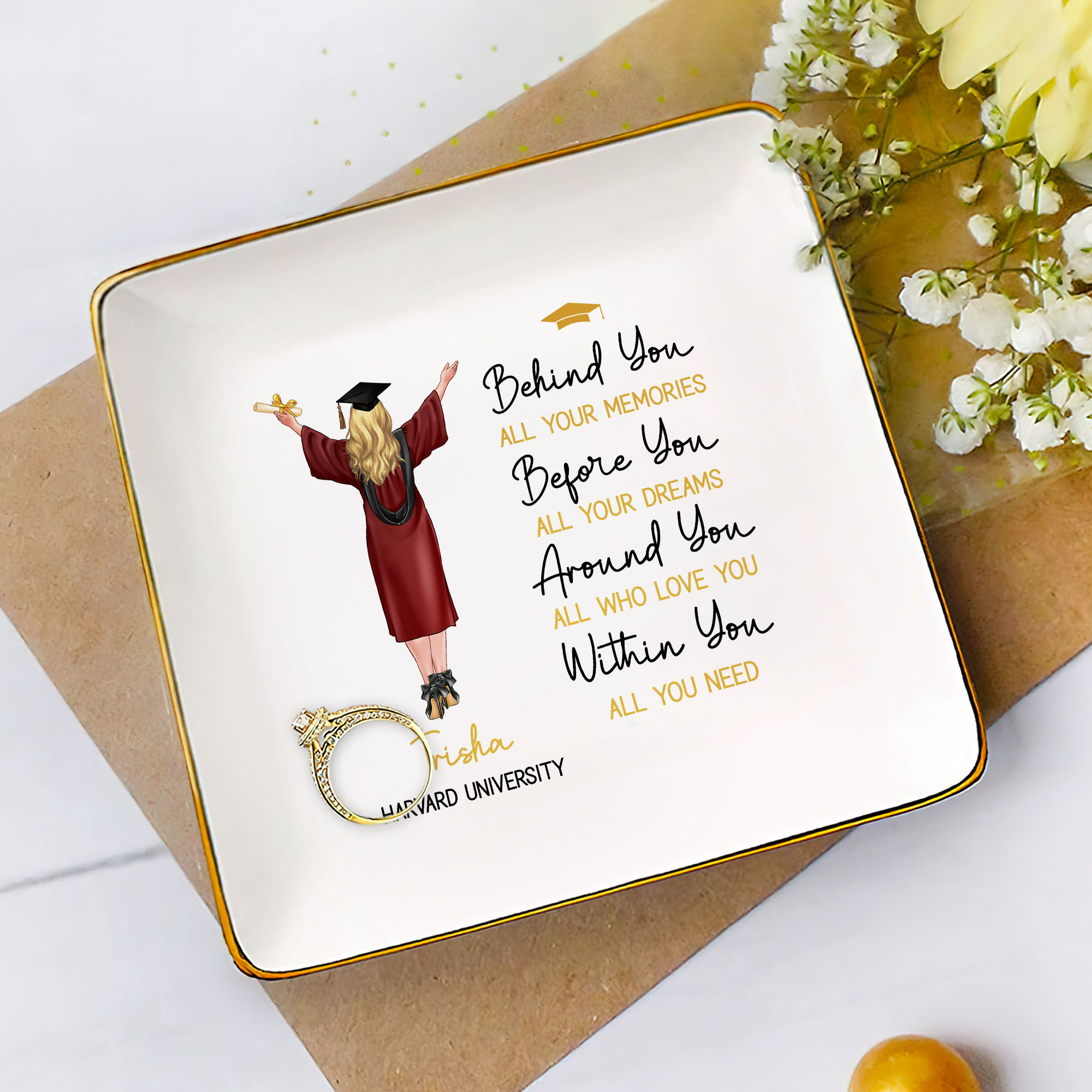 Graduation Gifts - Behind you, all your memories. Before you, all your ...