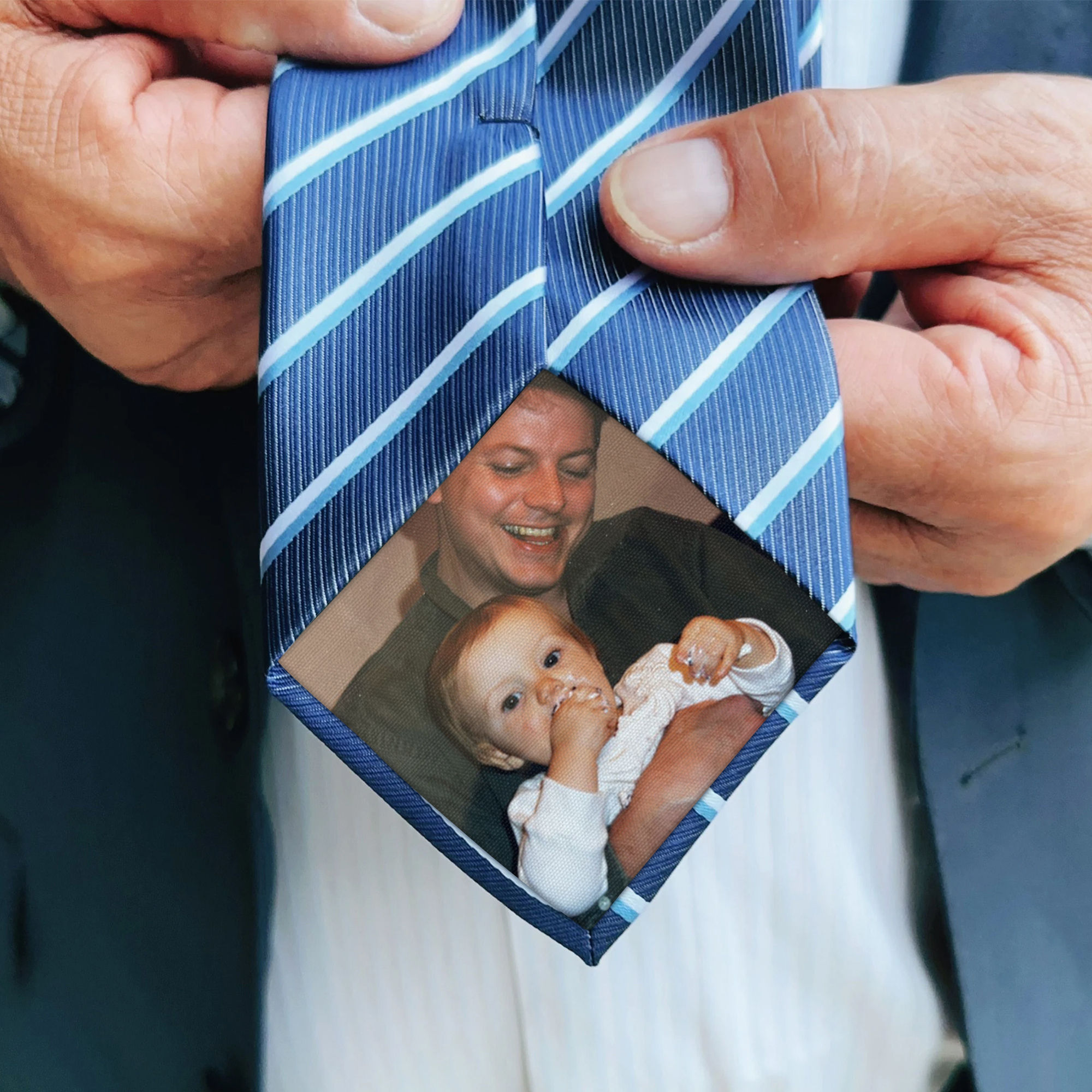 dad tie patch