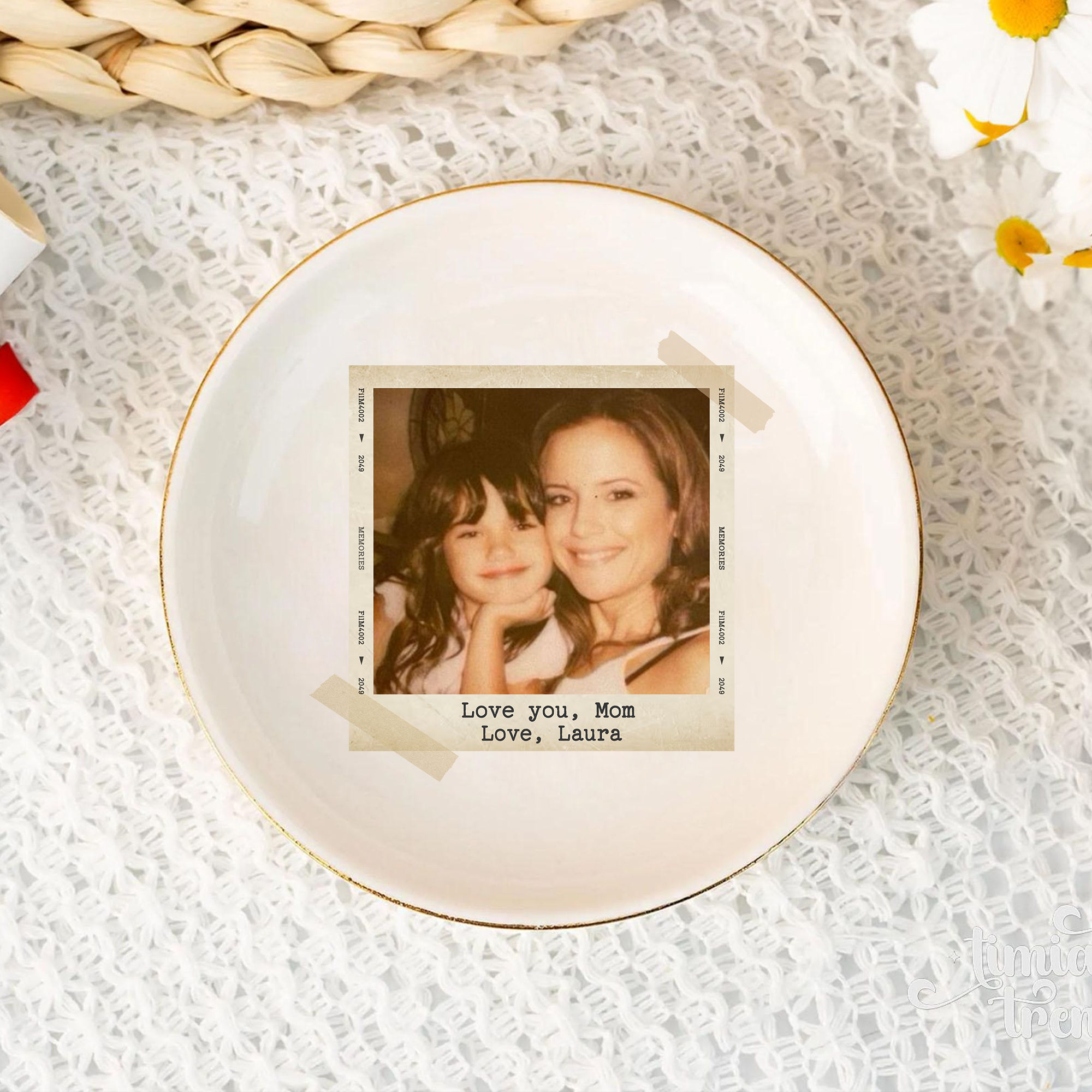 Endless Love For Mom Keepsake,personalized Mom Jewelry Dish,i