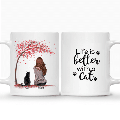 Life Is Better With Cat (Heart)