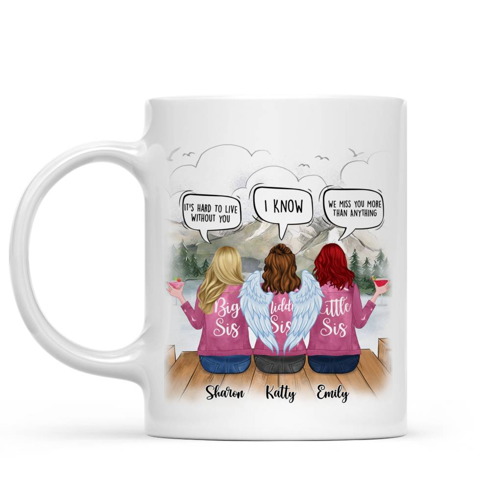 Personalized Mug - Sisters - Forever In Our Heart (6127)_2