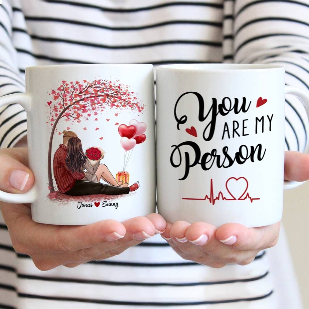 Valentine Couple - Mug - You are my person