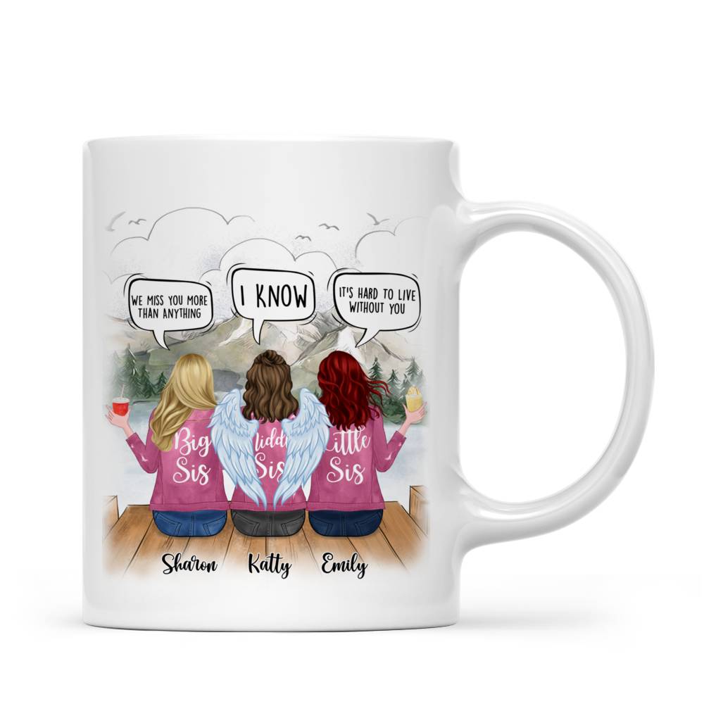 Personalized Mug - Up to 6 Sisters - Memorial Sibling Mug (6127)_2