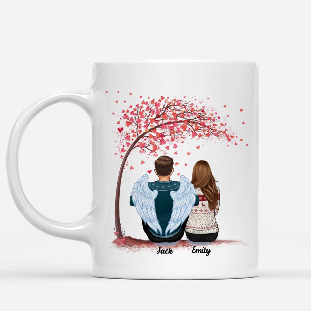 Personalized Mug - Memorial Mug - Pink Tree - I am always with you_1