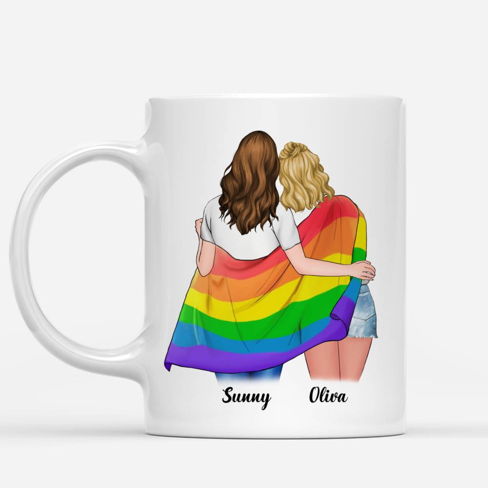 Personalized Mug - I Love You With Every Shade of My Heart_1