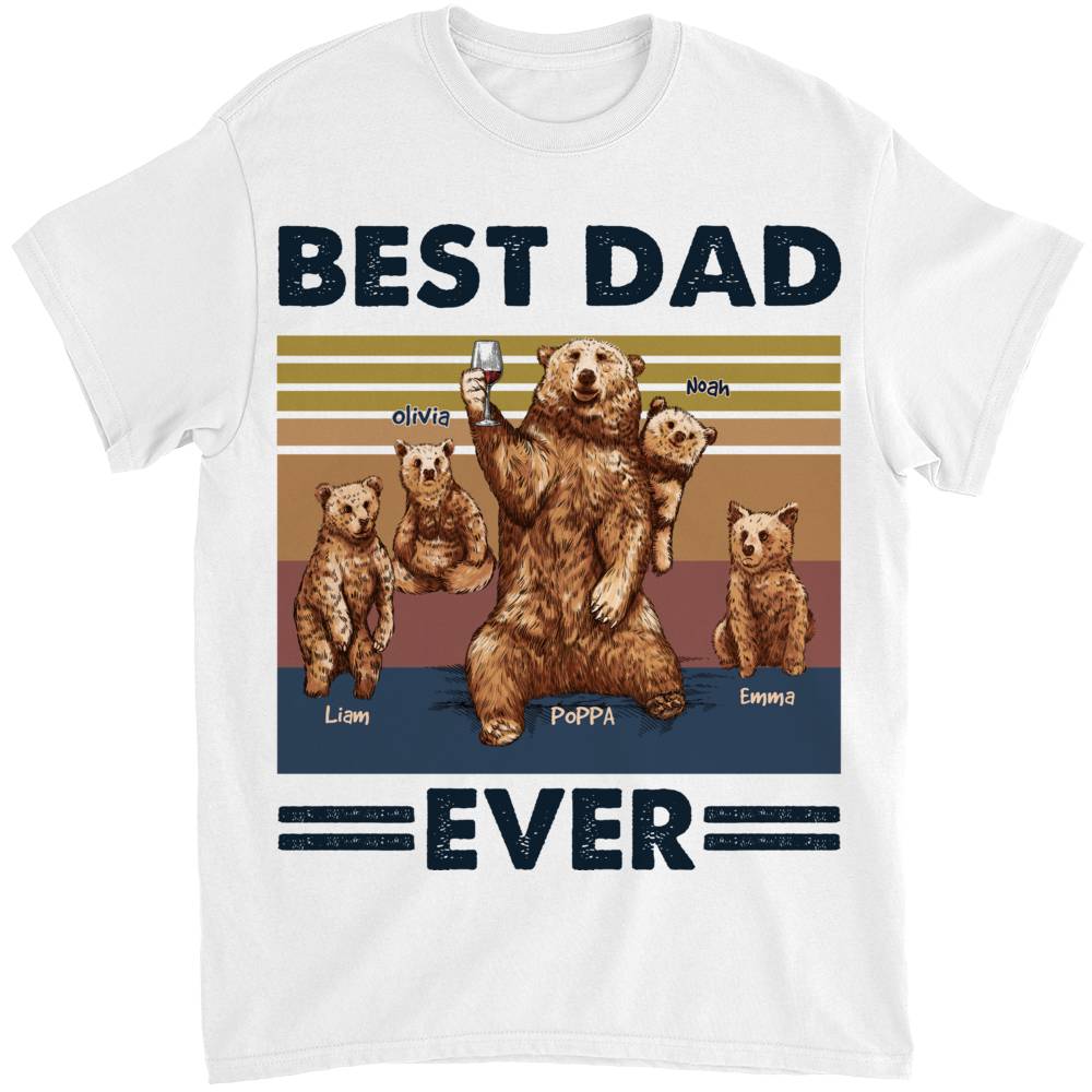 Personalized Shirt - Family - Best Dad Ever_2
