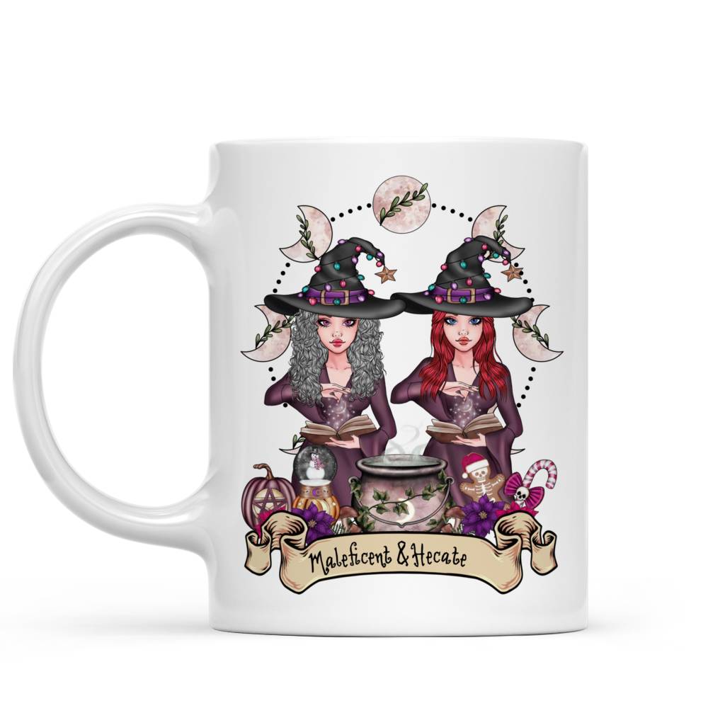 Personalized Mug - Witch - Merry winter - up to 3 witch_1