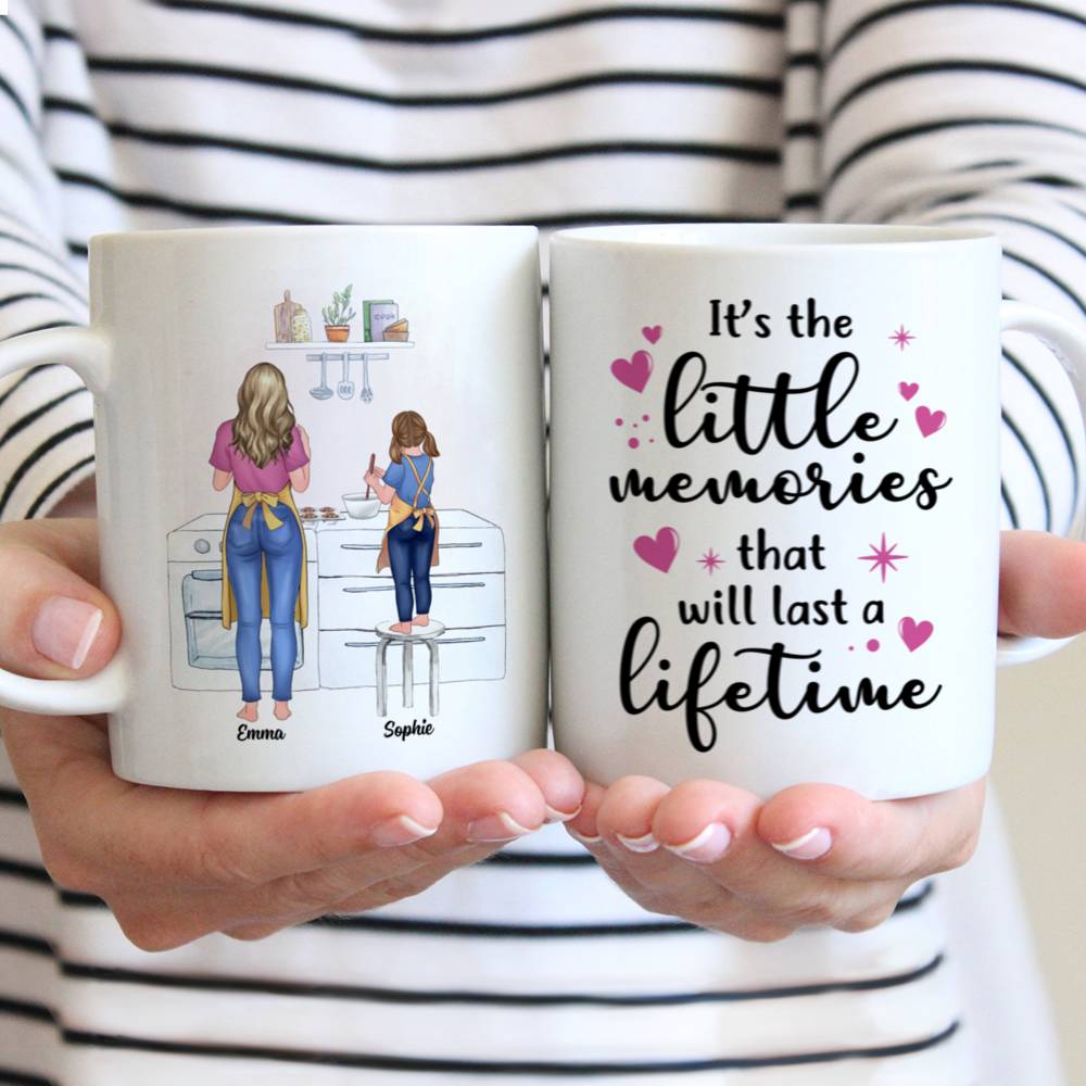 Personalized Mug - Mother Day - Cooking time - Its the little memories that will last a lifetime