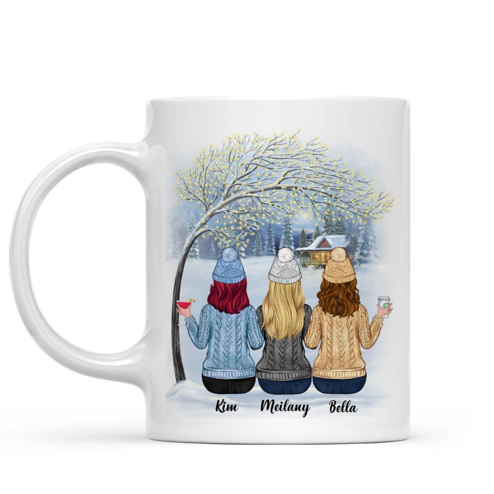 Personalized Mug - Up to 6 Women - I hope we're friends until we die... (T8717)_1