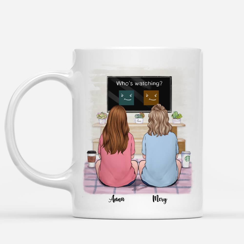 Personalized Mug - Watch Together - Best Friends Go Bird Watching Together_1
