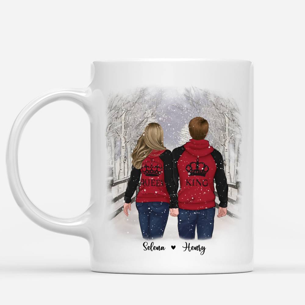 Winter Romance - To My Husband I Wish I Could Turn Back The Clock - Couple Mug_1