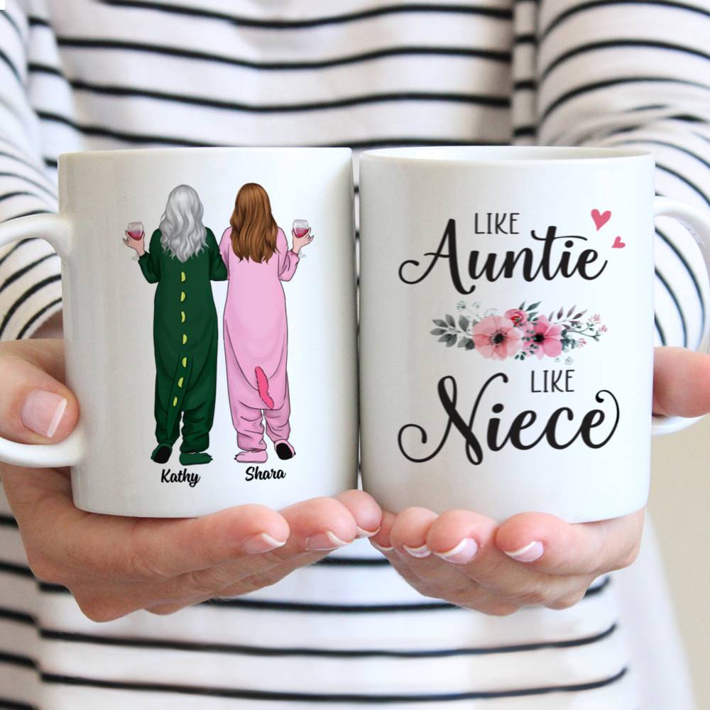 Personalized Mug - Mother's Day 2021 - Like Aunt Like Niece