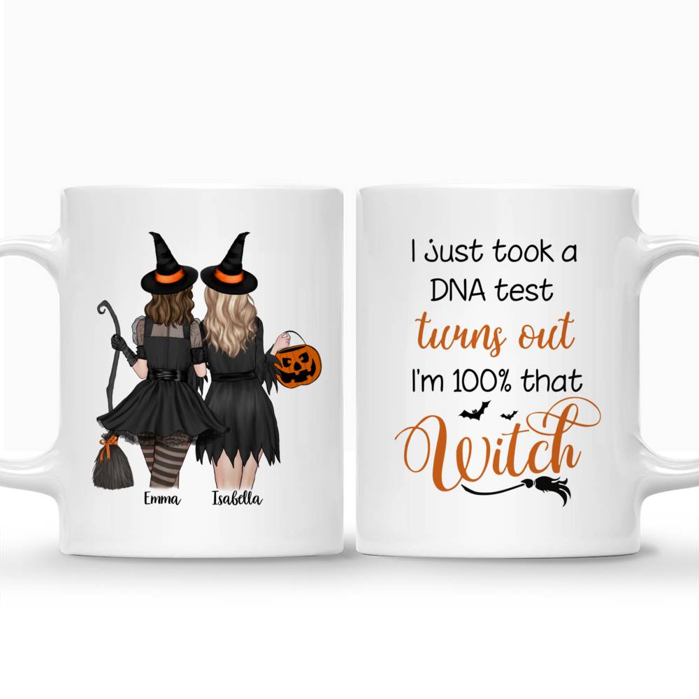 Personalized Mug - I Just Took a DNA Test Turns Out I'm 100% That Witch_3