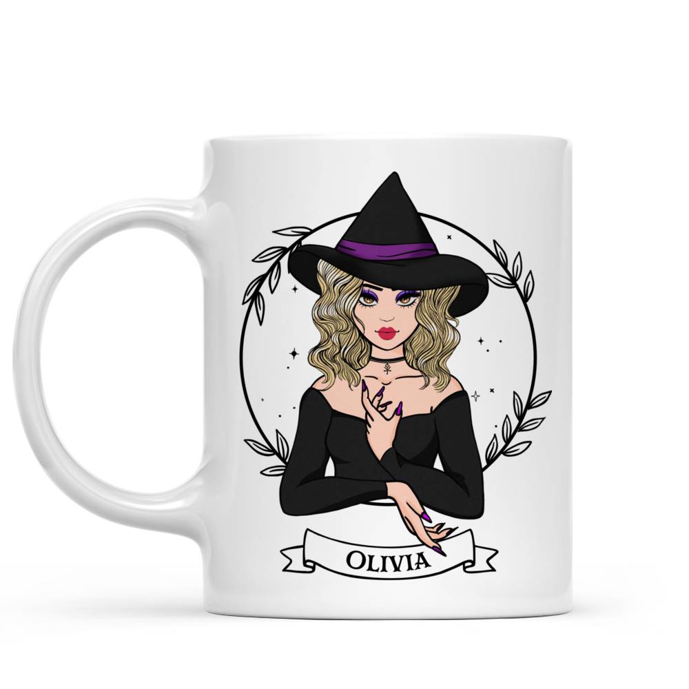 Personalized Witch Mug - I'm Not Sugar And Spice And Everything Nice_1