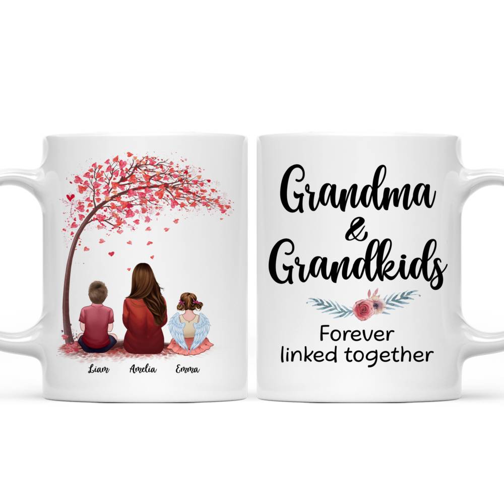 Grandma  Grandkids - Grandma  Grandkids Forever Linked Together_3