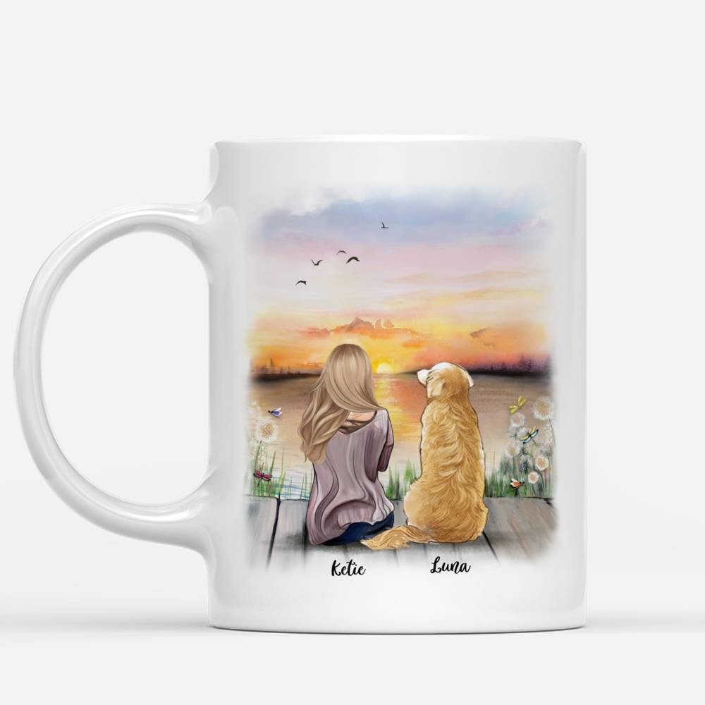 Personalized Mug For Dog Lover - Life Is Better With A Dog_1
