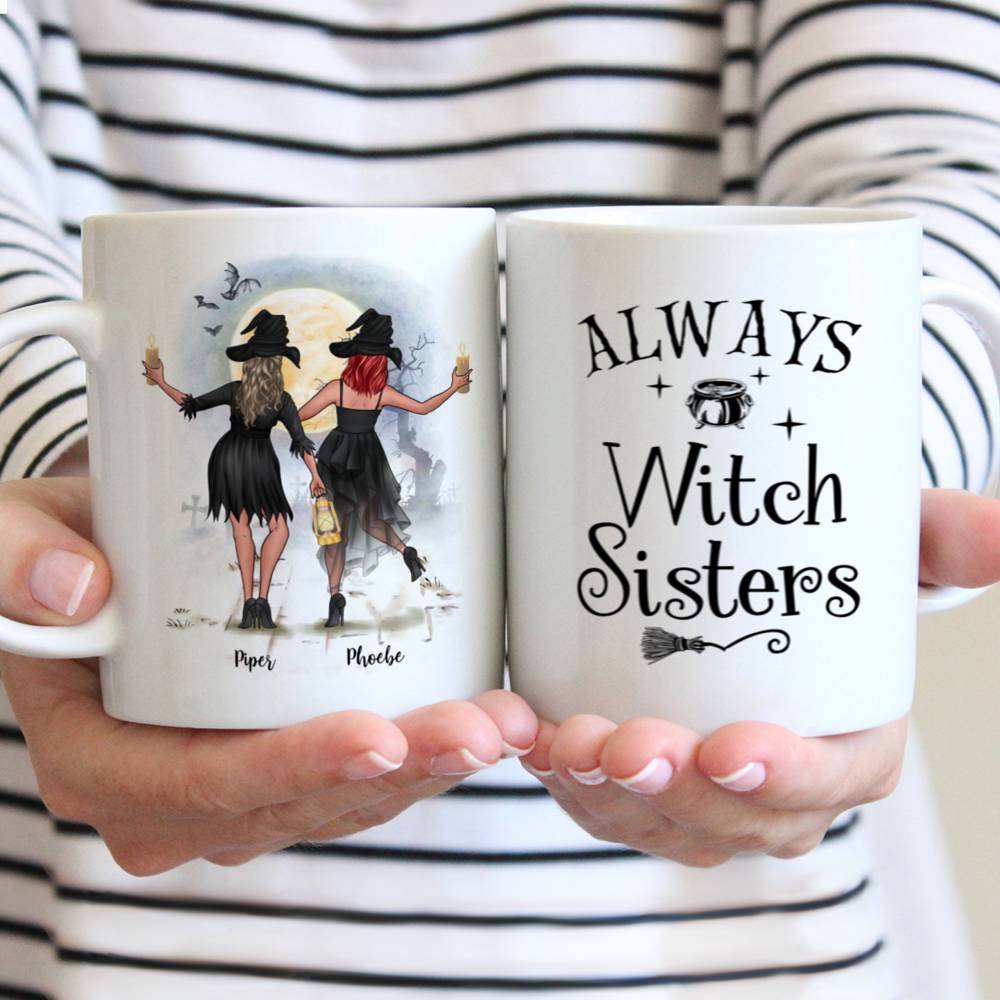 Personalized Mug - Coven Sisters - Always Witch Sisters