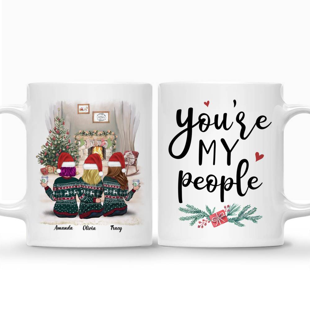 Personalized Xmas Mug - You're my People Custom Mug | Gossby_3