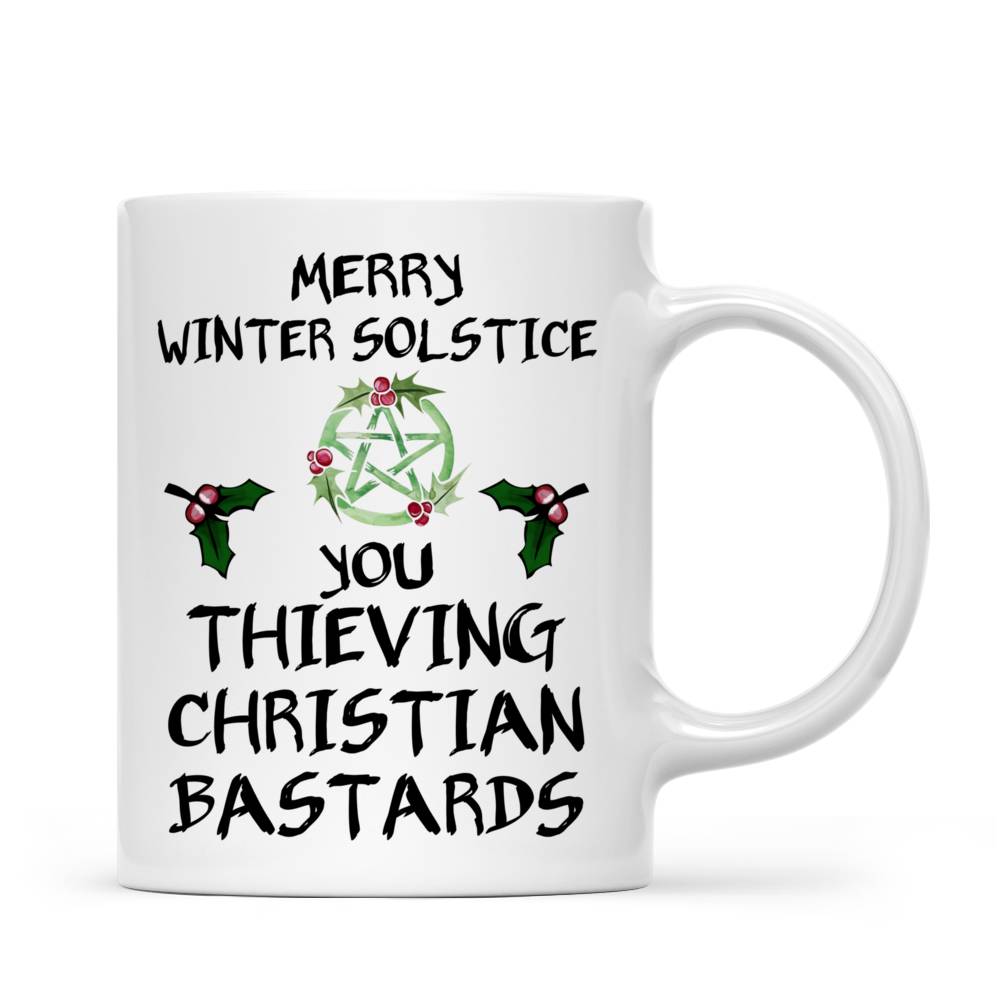 Witch - Merry winter | Personalized Mug_2