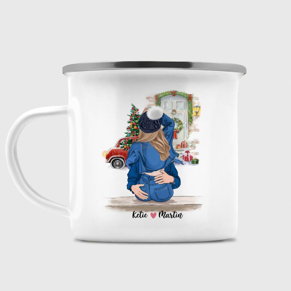Personalized Mug - Couple Christmas - All I Want For Christmas Is You_1