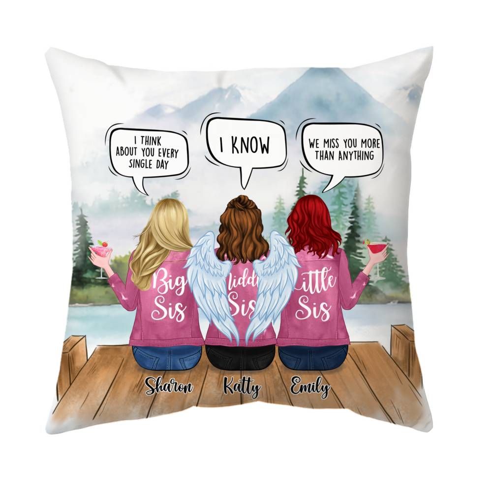 I Still Talk About You Couple, Memorial Pillow, Personalized