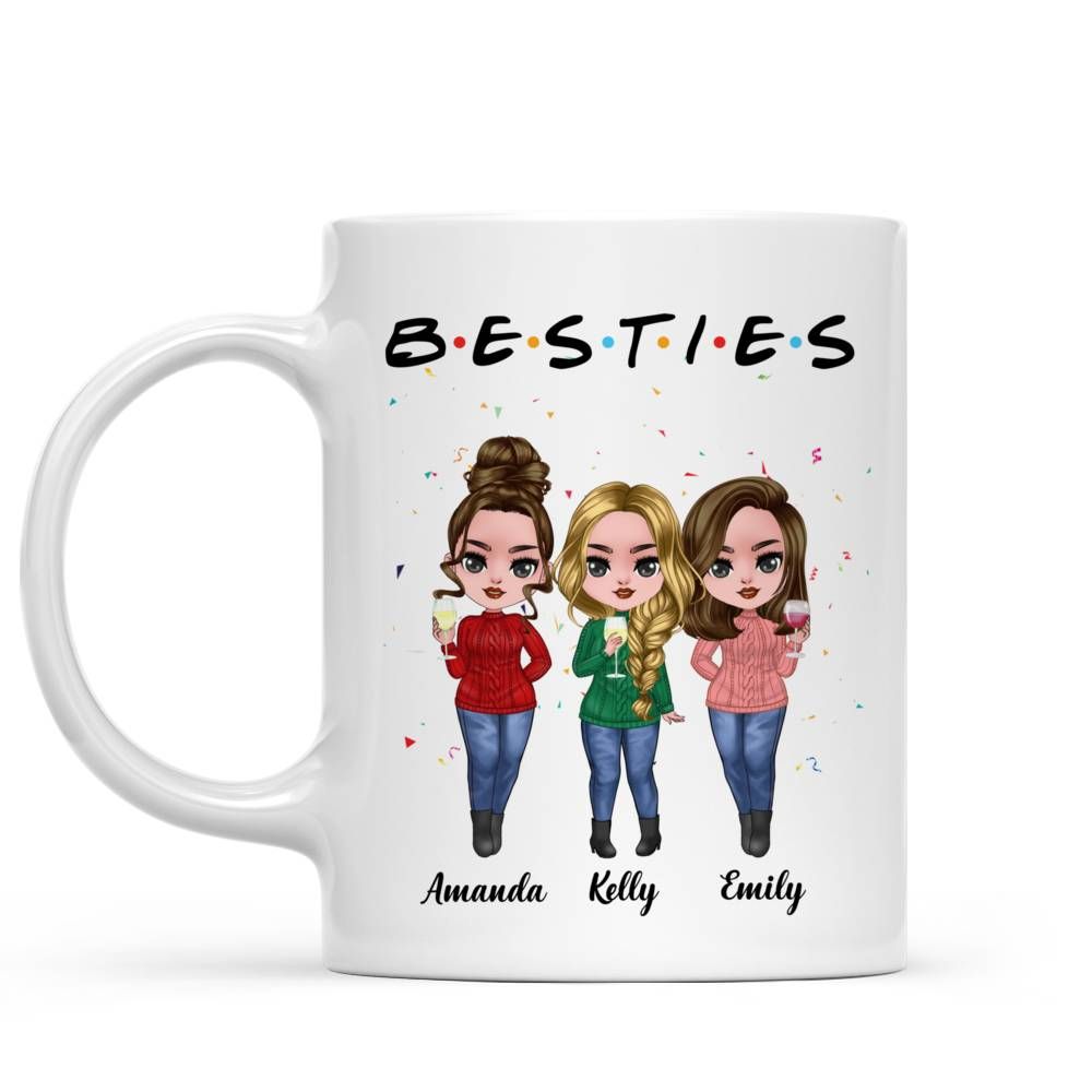 Personalized Mug - Up To 5 Dolls - BESTIES (D1)_1