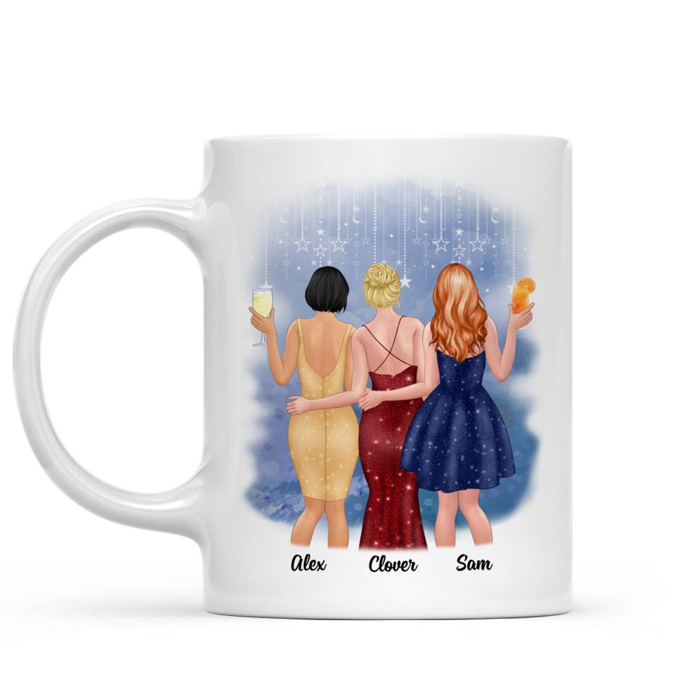 Personalized Mug - Best friends - Night Party - Hangover is temporary drunk stories are forever_1