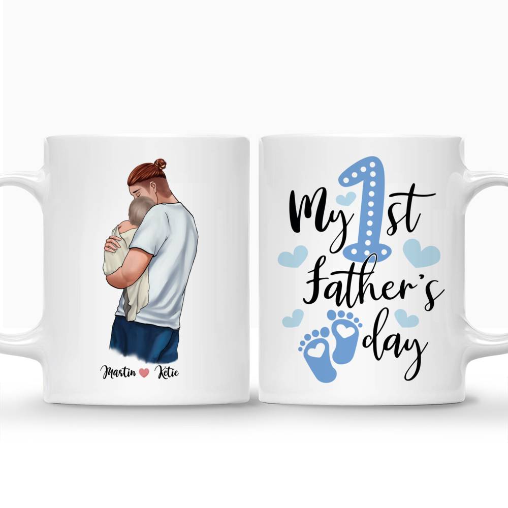 Family Custom Coffee Mugs - My 1st Father day._3