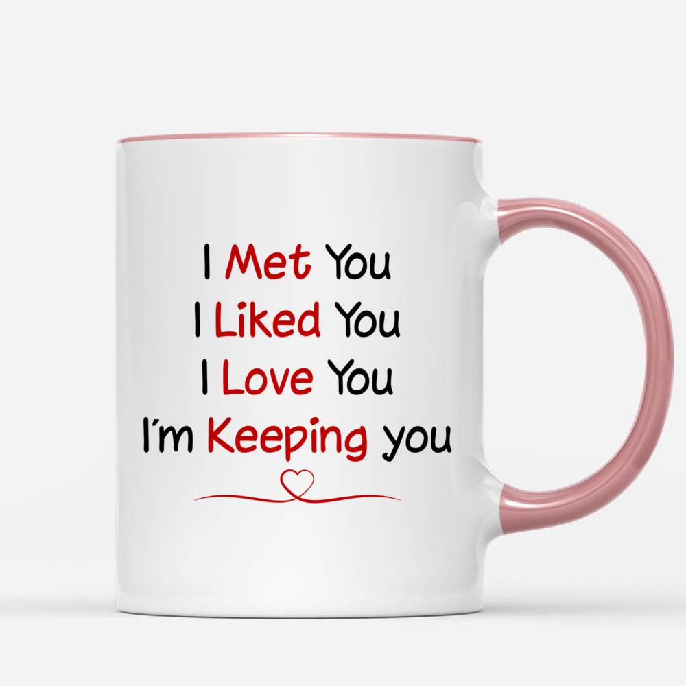 Personalized Mug - I Met You, I Liked You, I Love You, I'm Keeping You..._2