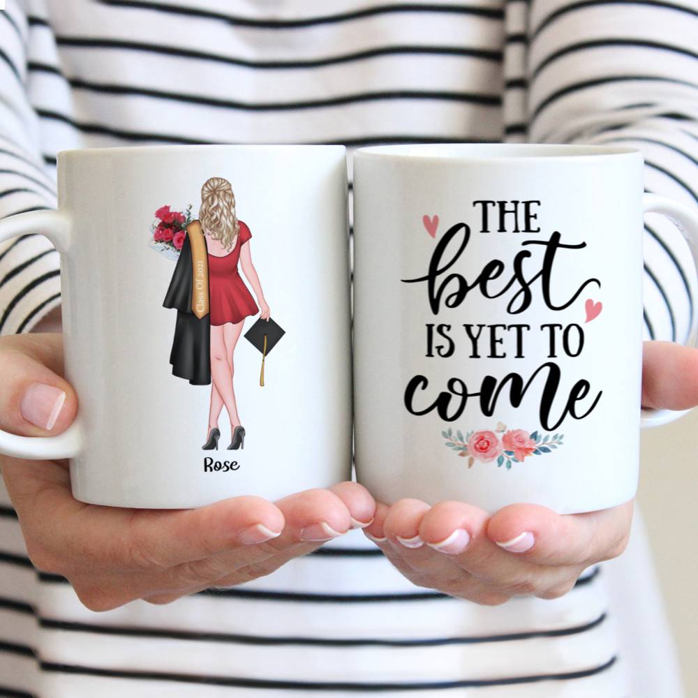 Personalized Mug - Graduation Mug - The Best is yet to come