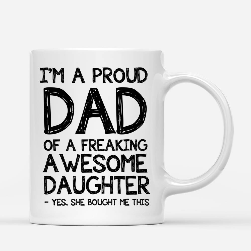 Topic - Personalized Mug - Father and Daugther Funny - Worlds Best Farter I mean Father_2