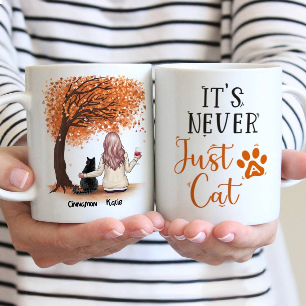 Personalized Mug - Cat Parent - It's never just a cat