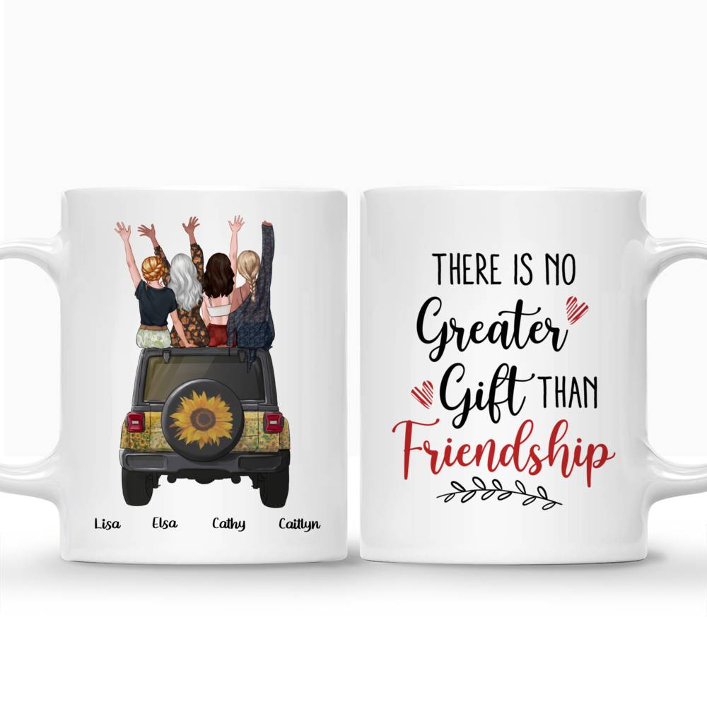 Personalized Mug - Travel Best Friends - There is no greater gift than friendship (BG)_3