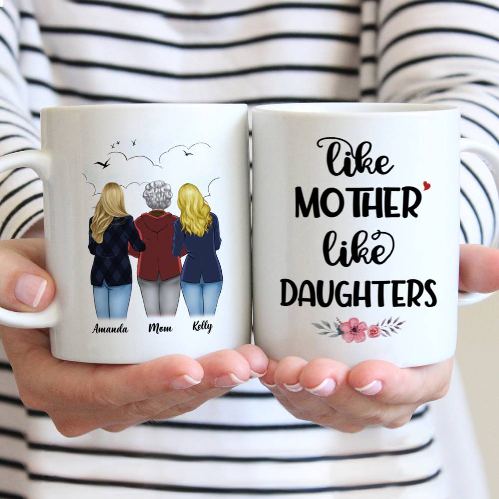 Personalized Mother's Day Mug - Like Mother Like Daughter (S)