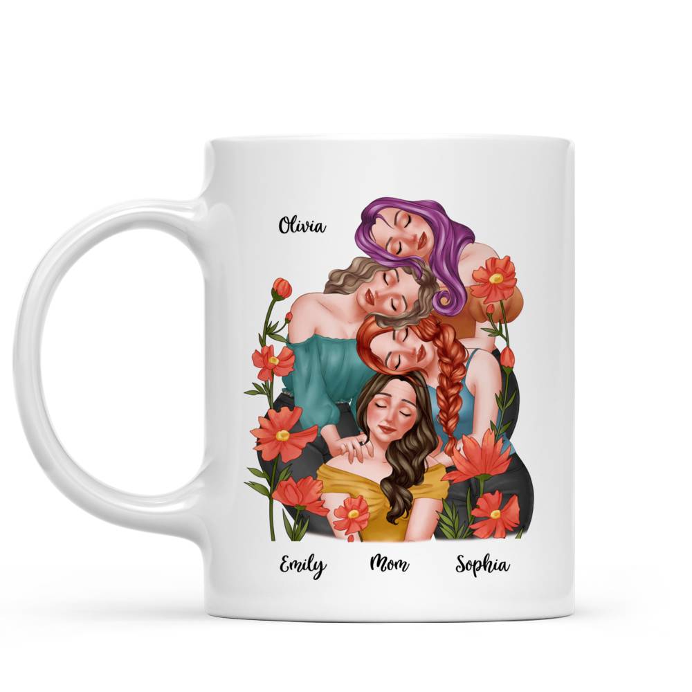 Personalized Mug - Mother and Daughters - First my mother forever my friend_1