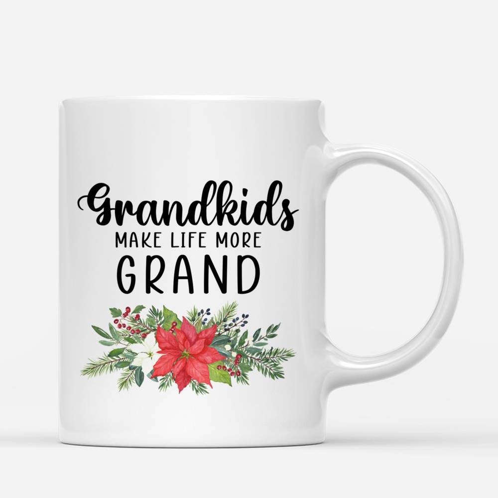 Personalized Mug - Up to 9 Kids - GrandKids Make Life More Grand (v2)_2