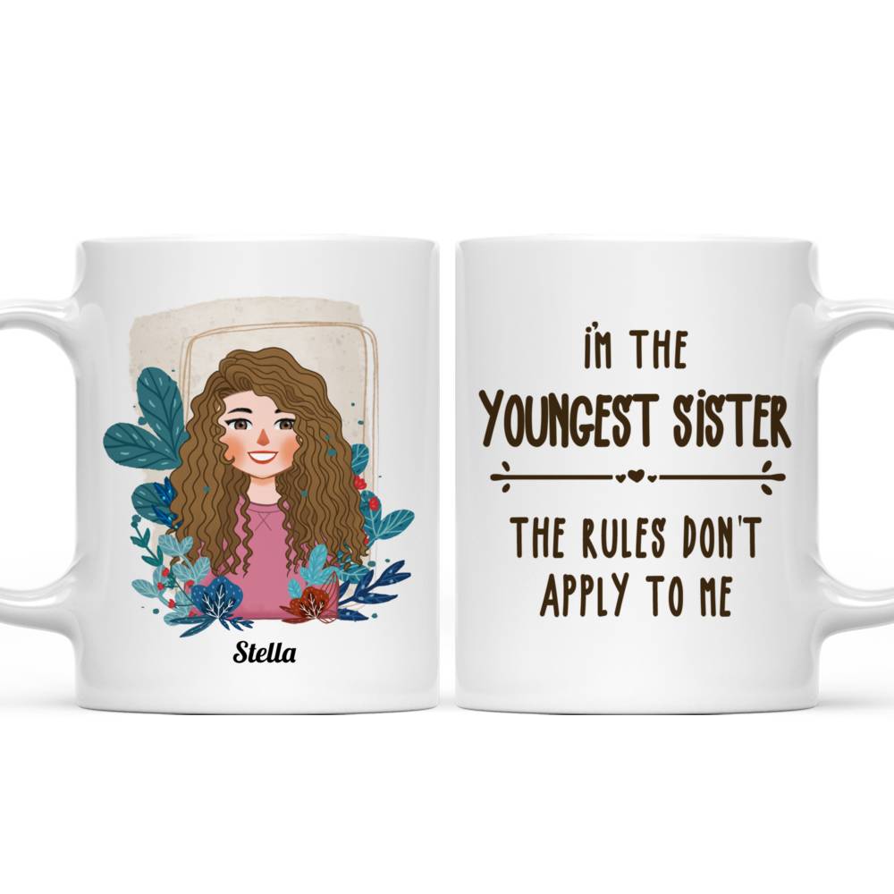 Personalized Mug - Custom Portrait - Sister Rules_6
