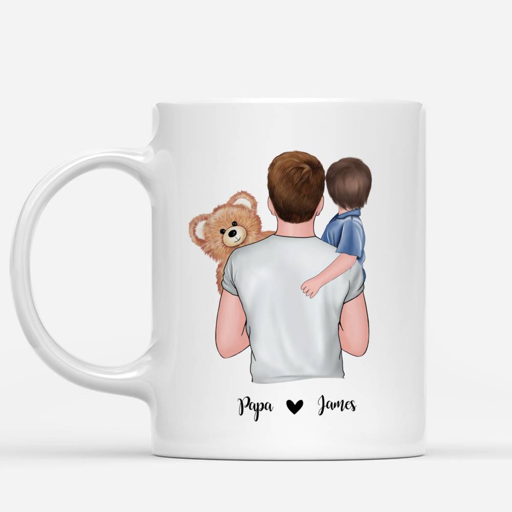 Father & Son Custom Cups - Father And Son Best Friends For Life_1
