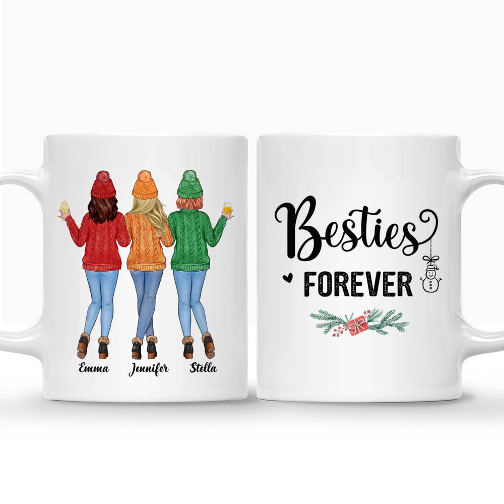 Personalized Mug - Sweater Weather - Besties Forever - Up to 5 Ladies (2)_3