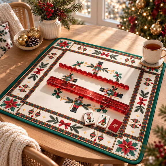 Mahjong Table Covers, Tablecloths and Mats: What to Use on Your Table