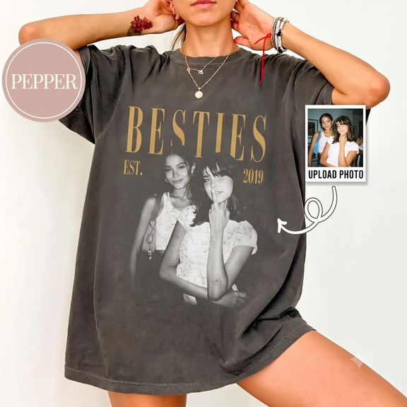 Long-Distance Bestie Photo Tee