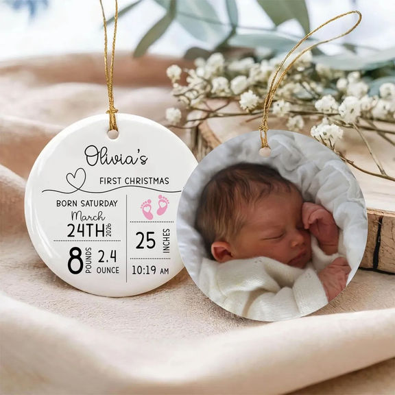 Baby's First Christmas Ornaments 2026: 6 Personalized Keepsake Ideas