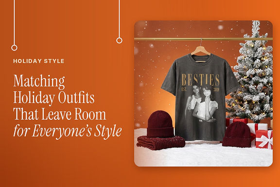 Matching Holiday Outfits That Leave Room for Everyone’s Style