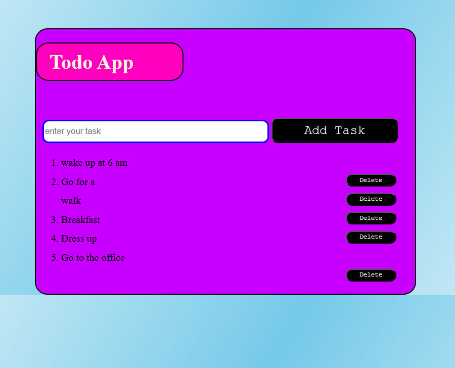 To-Do App