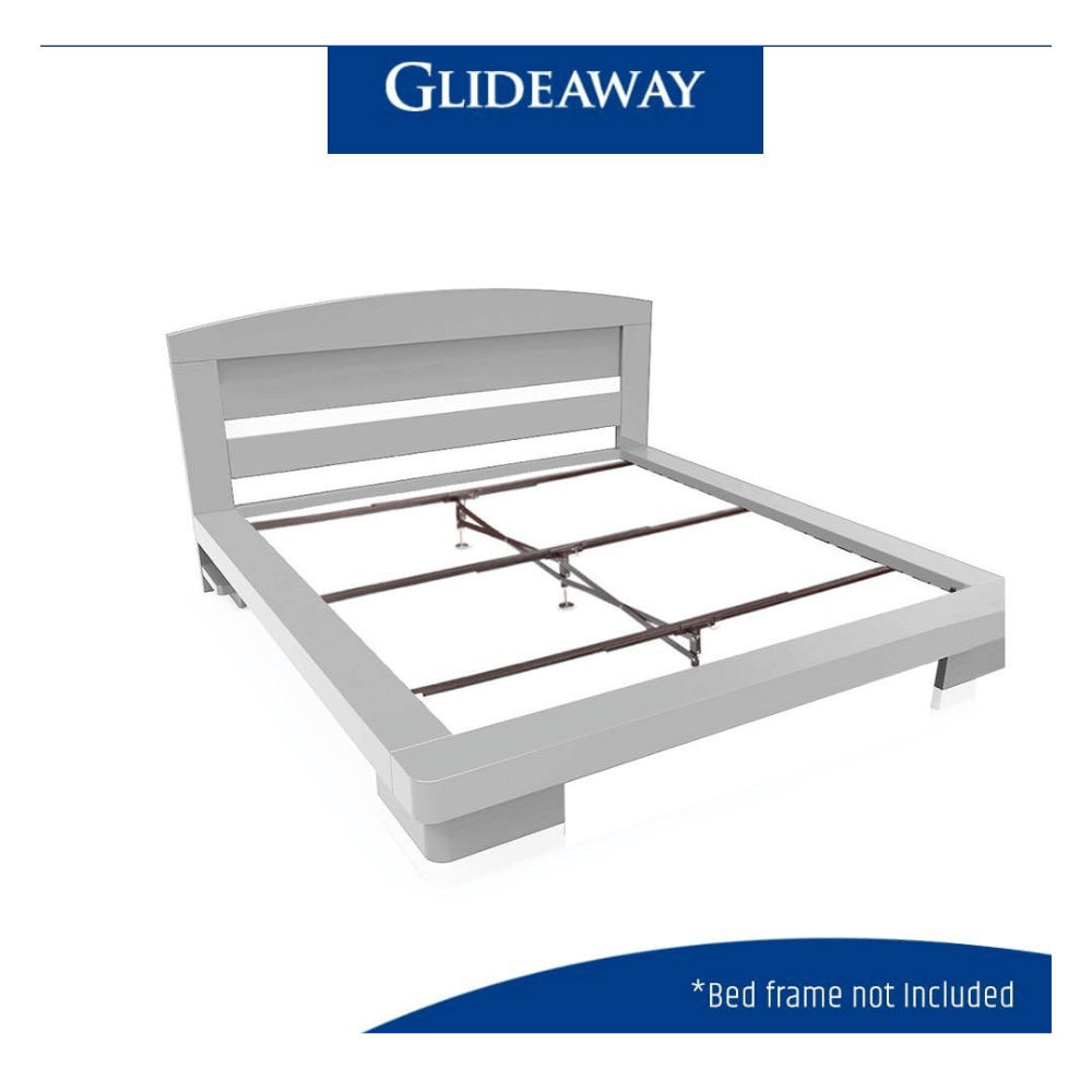 Glideaway X-Support system for bed frame reinforcement