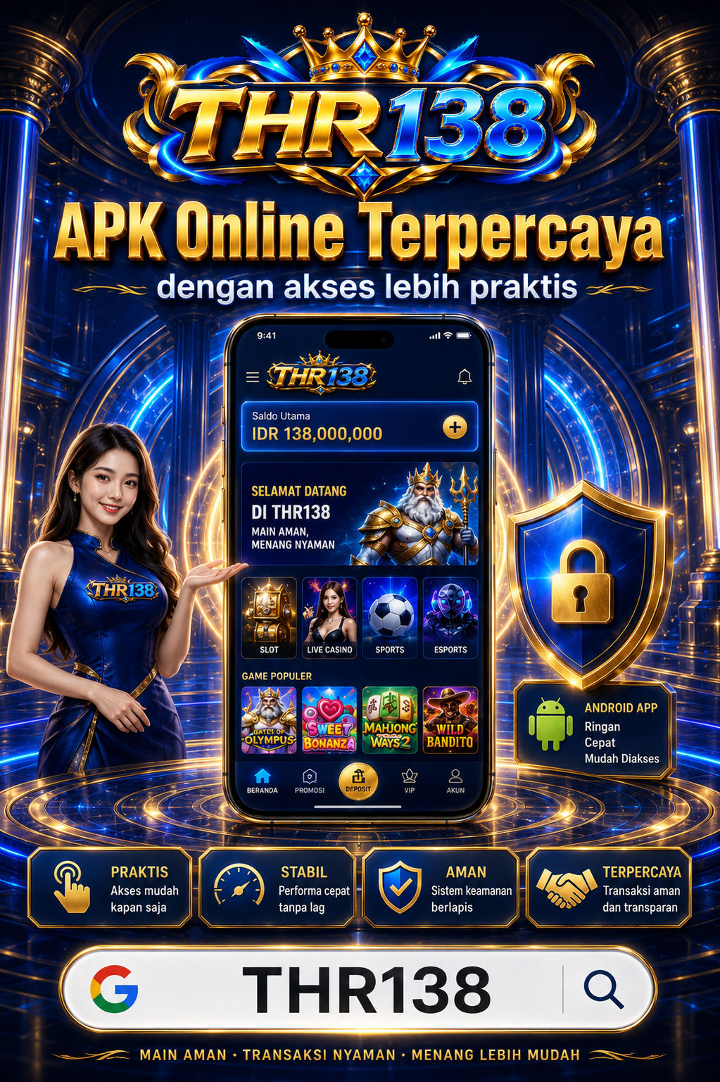 Cuplikan layar menu unduhan HOMTOTO untuk perangkat Android